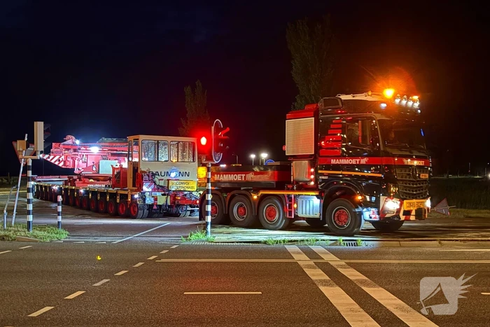 Zwaar transport van 500 ton succesvol afgerond