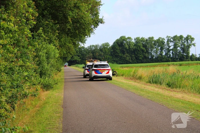 Fietser gewond na val