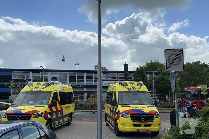 Traumaheli en hulpdiensten massaal ingezet