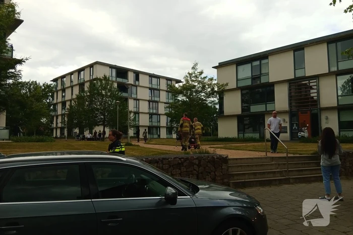 Brand in flatwoning door vergeten pan