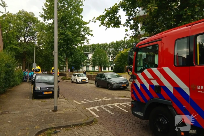 Brand in flatwoning door vergeten pan