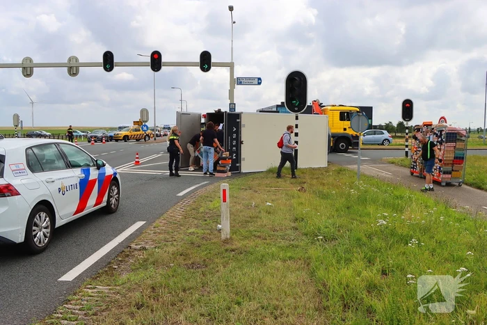 ongeval weg naar de val - n256 zierikzee