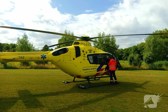 Persoon gewond na val met scootmobiel