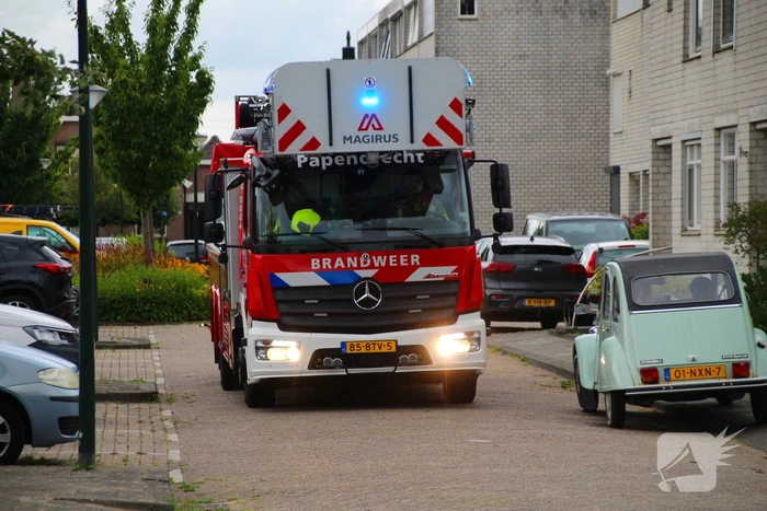 Persoon gecontroleerd na brand in flatwoning