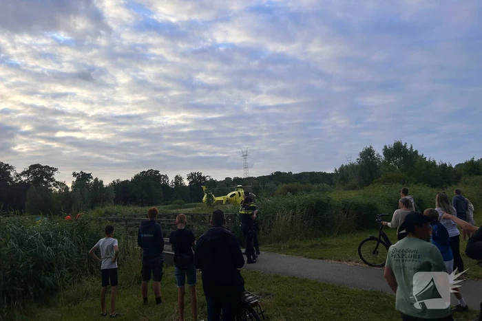 Helikopter ingezet voor medische situatie