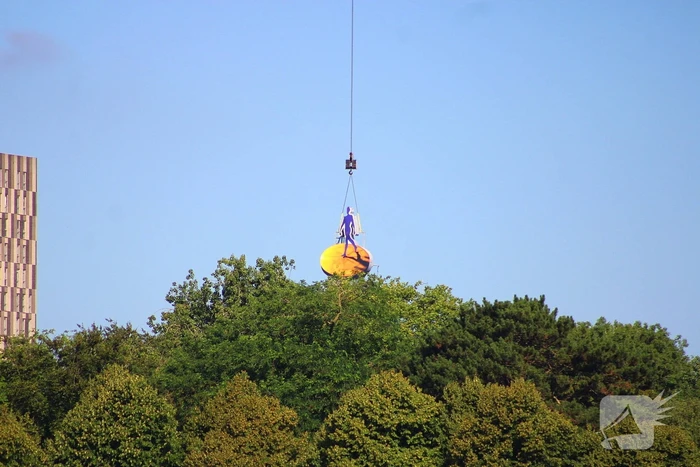 Rabobank-logo verwijderd van Euromast