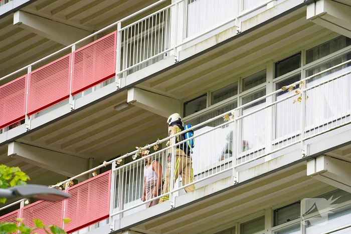 Flat gecontroleerd na brandmelding