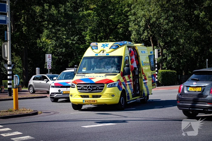 Scooterrijdster gewond na val