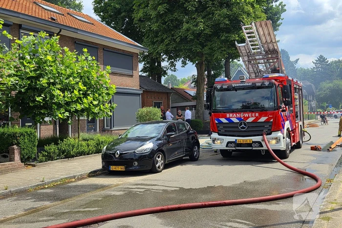 Brand in bijgebouw snel opgeschaald