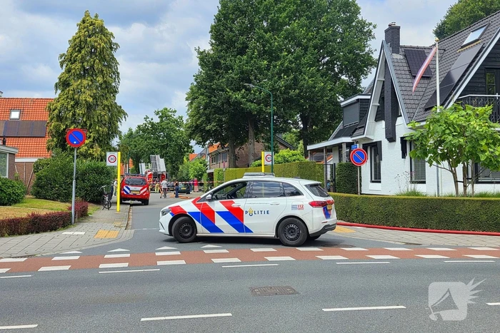 Brand in bijgebouw snel opgeschaald