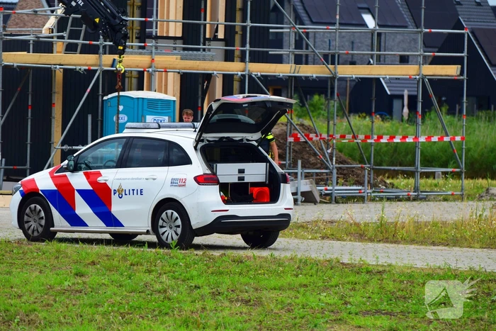 Traumahelikopter landt voor medisch noodgeval
