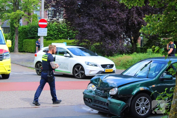 Ongeluk veroorzaakt verkeershinder