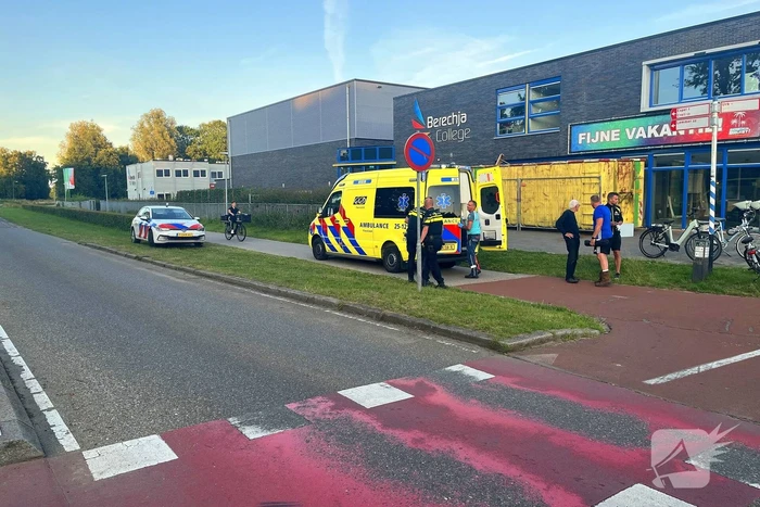 Gewonde na valpartij met fiets