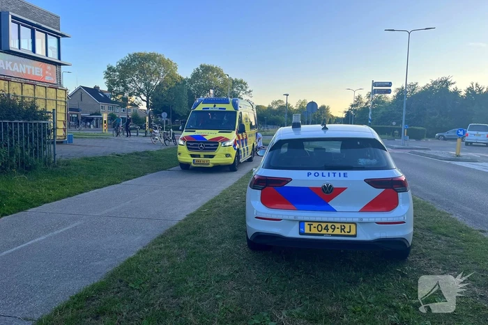 Gewonde na valpartij met fiets