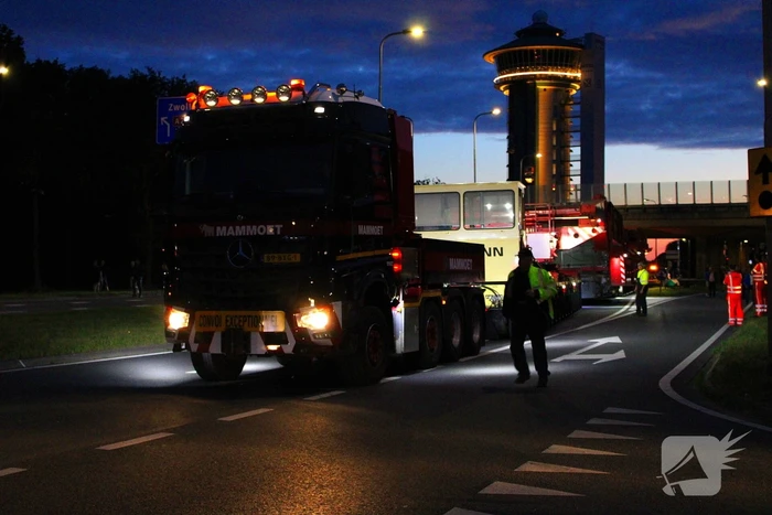 Transport van TenneT veroorzaakt verkeershinder
