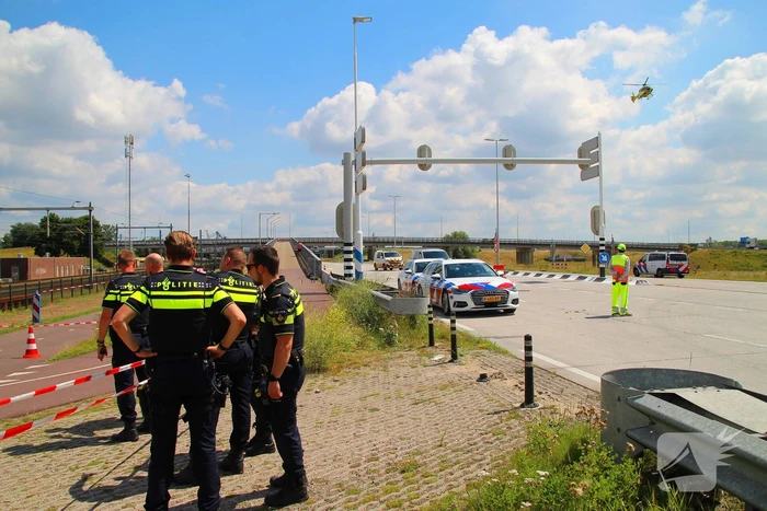 Traumahelikopter ingezet na aanrijding
