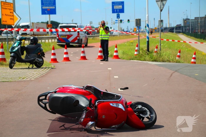 Traumahelikopter ingezet na aanrijding