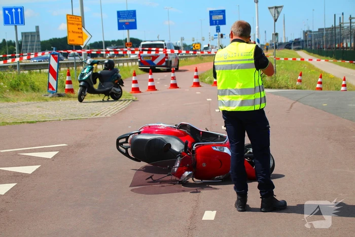 Traumahelikopter ingezet na aanrijding