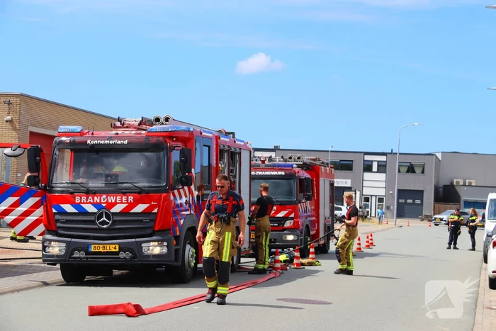 Brand in bijgebouw snel opgeschaald