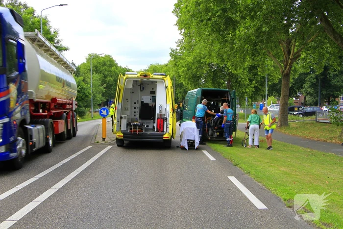 Bestuurder onwel tijdens rijden, aanrijding met letsel