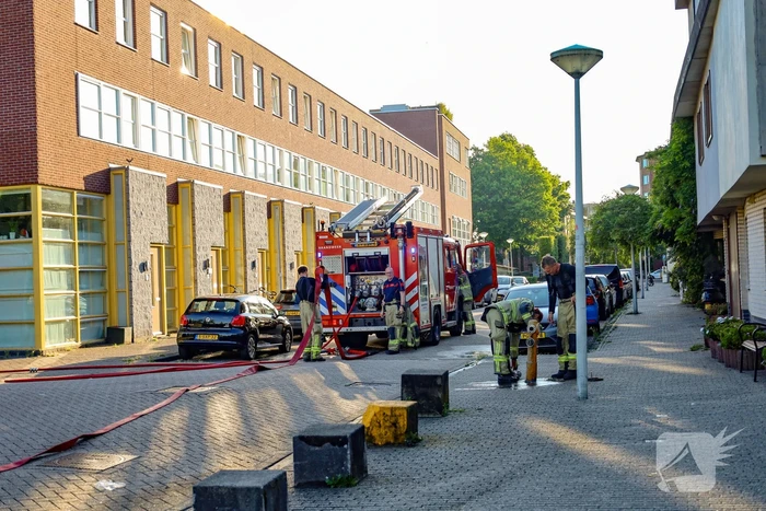 Brand in technische ruimte snel geblust