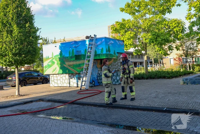 Brand in technische ruimte snel geblust