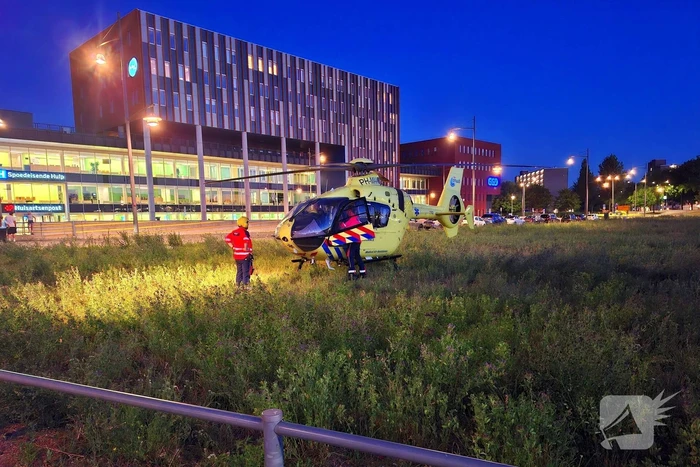 Traumahelikopter ingezet bij noodsituatie in politiebureau