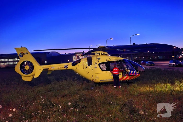 Traumahelikopter ingezet bij noodsituatie in politiebureau