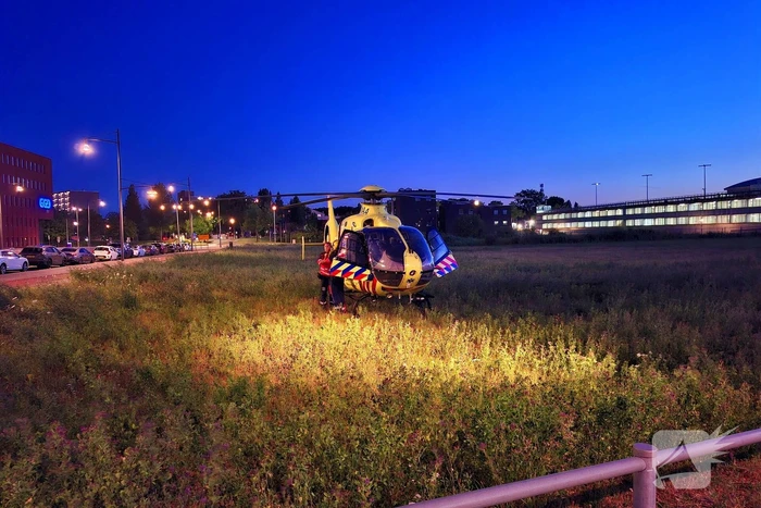 Traumahelikopter ingezet bij noodsituatie in politiebureau
