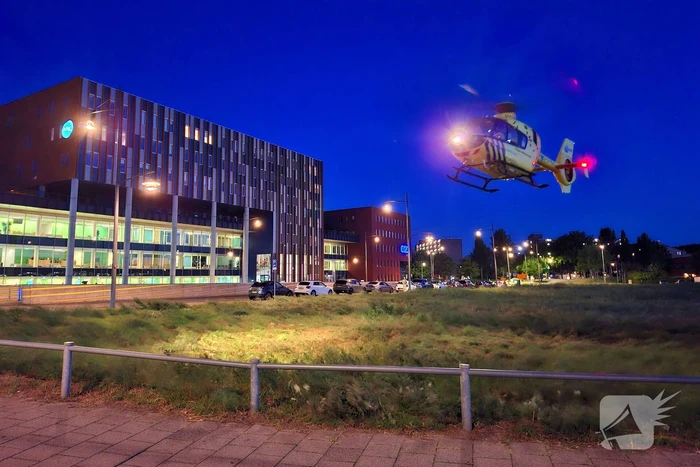 Traumahelikopter ingezet bij noodsituatie in politiebureau