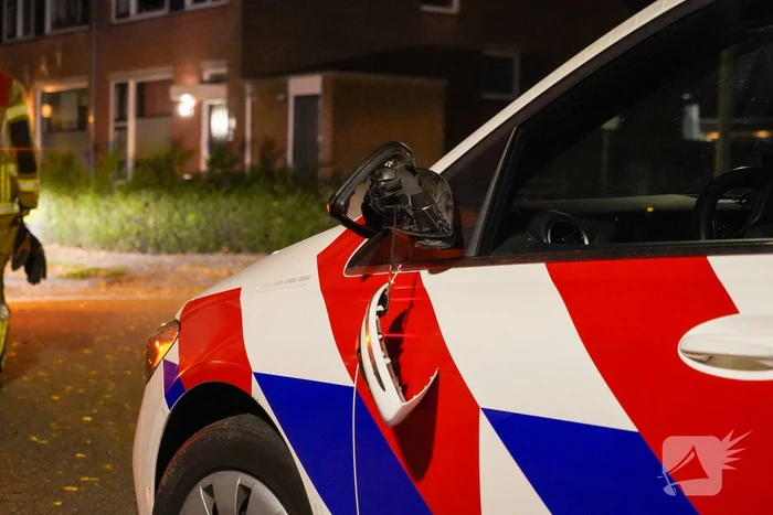 Voordeur van woning beschadigd na explosie