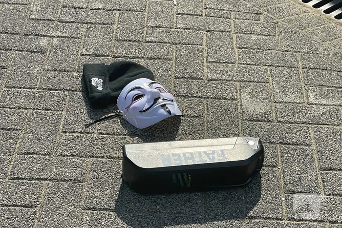 Gebruik van masker tijdens overval