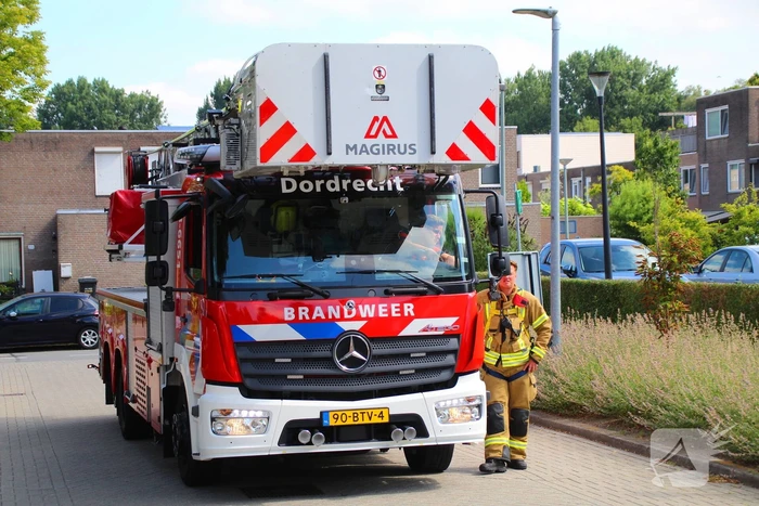 Brandweer schaalt op bij brandmelding in woon- en zorgcentrum