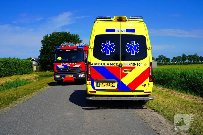 Inzittenden verlaten ongevalslocatie