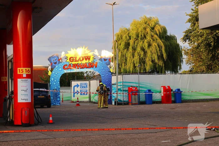Dumping drugsafval bij autowasserette, man onwel