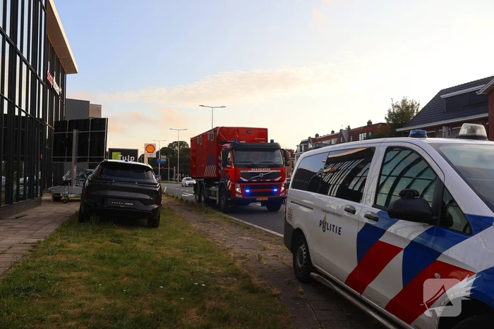 Dumping drugsafval bij autowasserette, man onwel