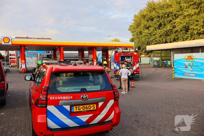 Dumping drugsafval bij autowasserette, man onwel