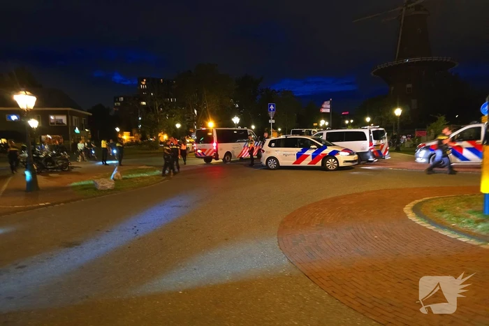 Grote politie-inzet wegens onrust