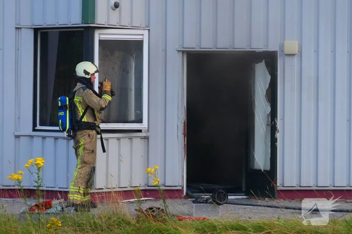 Fietsaccu veroorzaakt brand