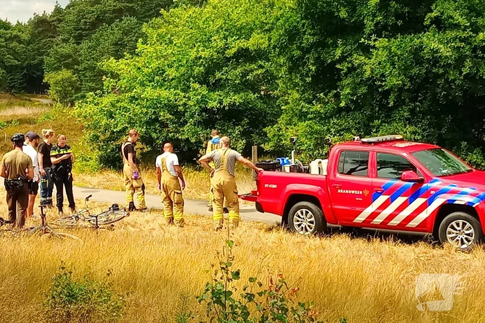 Zwaargewonde na fietsaanrijding