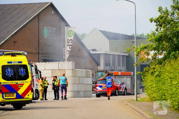 Brand in recyclinghal