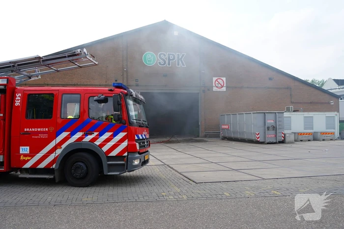 Brand in recyclinghal