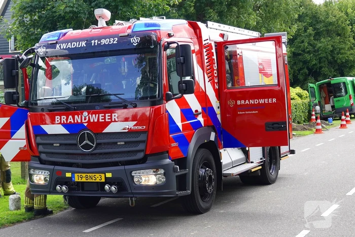 Werkzaamheden veroorzaken gaslek