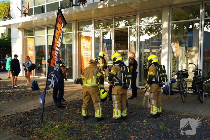 Brand in sauna van sportschool