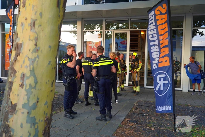 Brand in sauna van sportschool