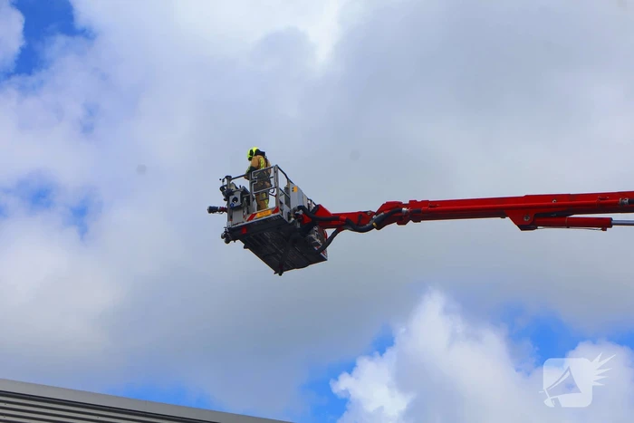 Grote brand in bedrijfsverzamelgebouw