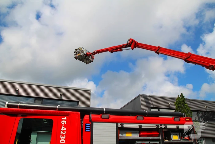 Grote brand in bedrijfsverzamelgebouw