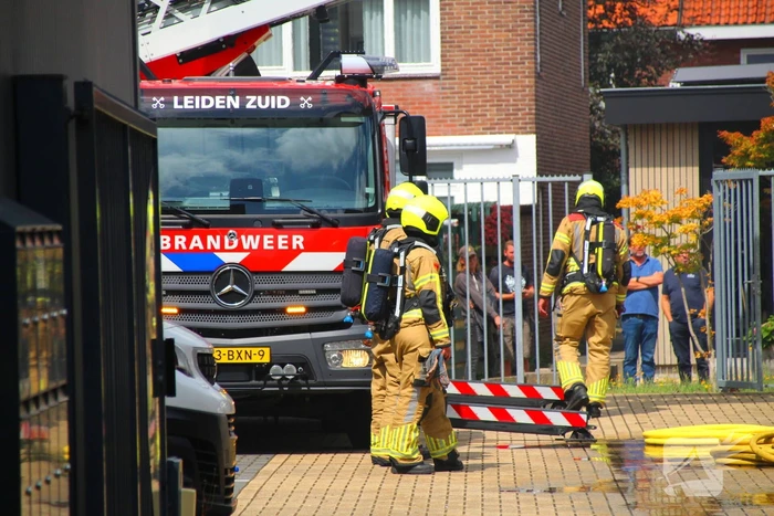 Grote brand in bedrijfsverzamelgebouw