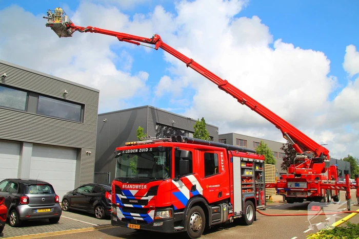Grote brand in bedrijfsverzamelgebouw