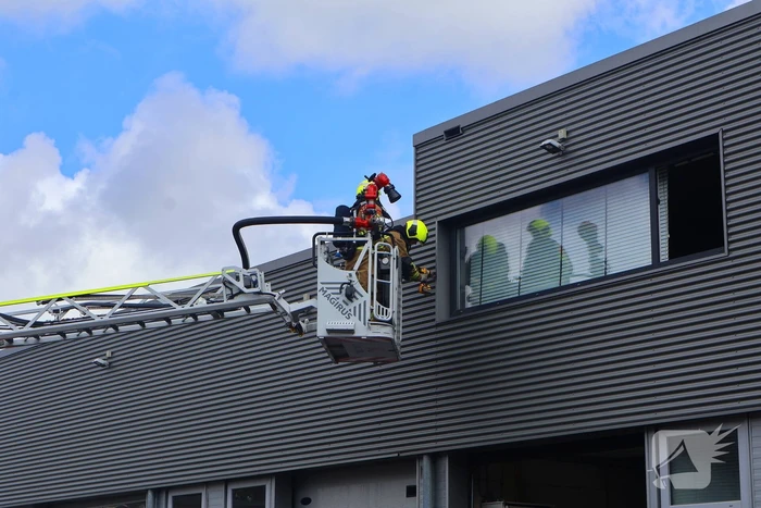 Grote brand in bedrijfsverzamelgebouw